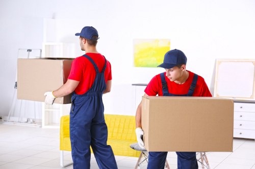 Man with a van service preparing for a local move in Clapham