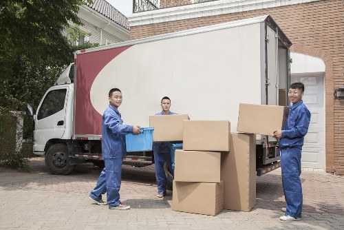 Man with van helping with a residential move in Clapham