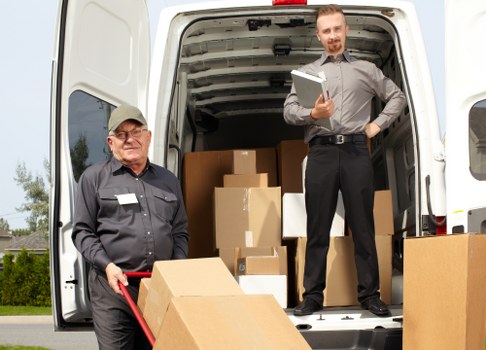 Illustration of cookie management for Man With A Van Clapham website