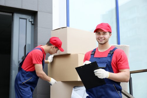 Encrypted payment protection for Clapham moving services