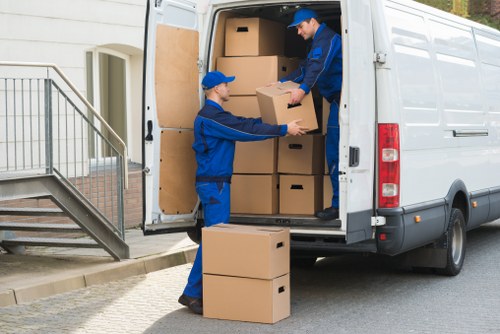 Packing and loading help for a Clapham moving van booking