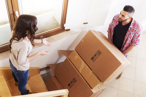 Commercial removal service for a Clapham business relocation