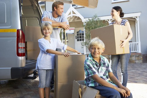 Careful furniture handling during a Clapham home relocation