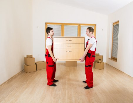 Local removals truck for flat and house moves in Clapham